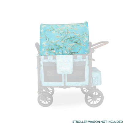 WonderFold W4 Elite/luxe Panoramic Canopy - Van Gogh Almond Blossoms