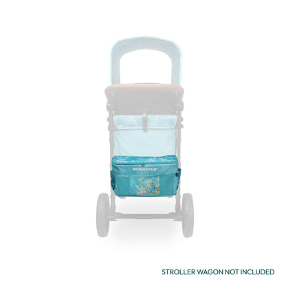 WonderFold W2 Elite/luxe Rear Basket - Van Gogh Almond Blossoms