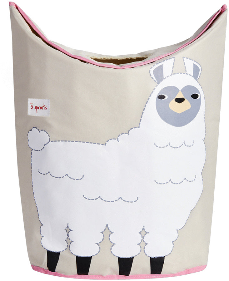 3 Sprouts Laundry Hamper - Llama