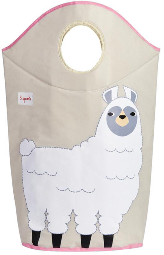 3 Sprouts Laundry Hamper - Llama