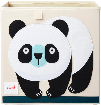 3 Sprouts Storage Box - Panda