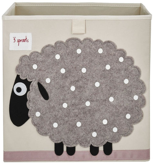 3 Sprouts Storage Box - Sheep