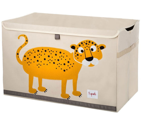 3 Sprouts Toy Chest - Leopard