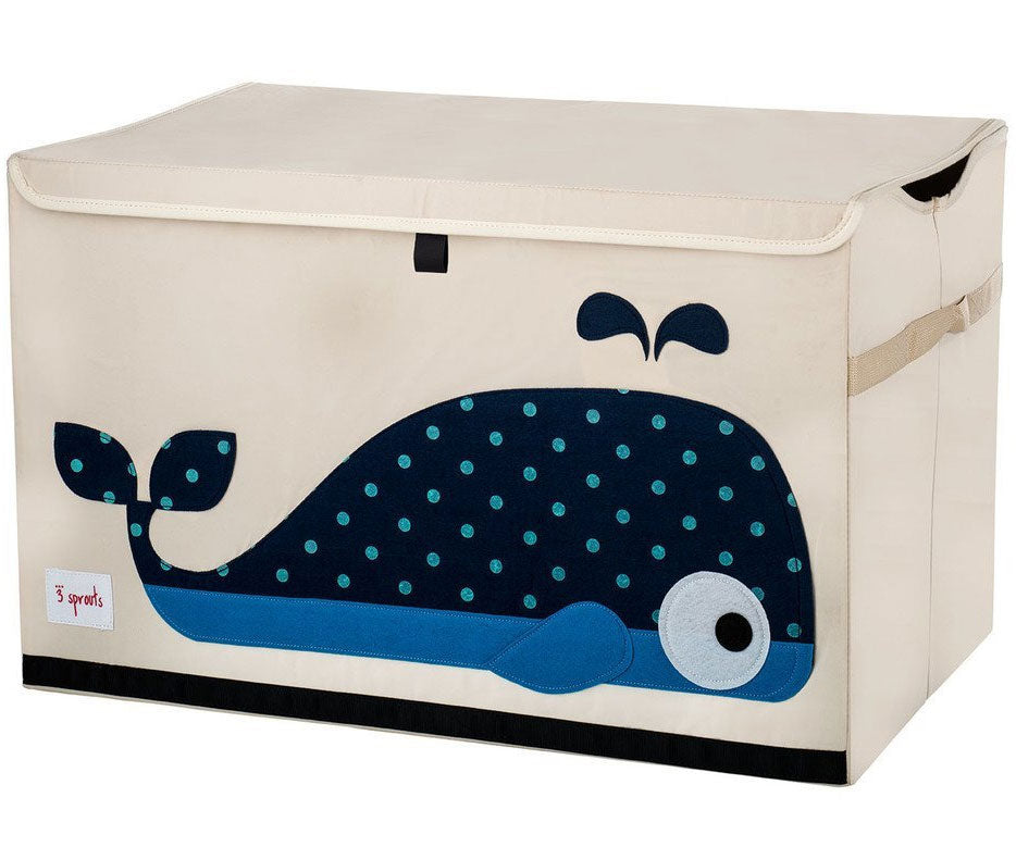 3 Sprouts Toy Chest - Whale