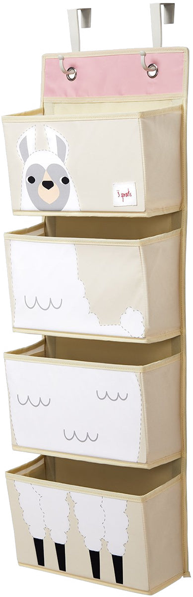 3 Sprouts Wall Organizer - Llama