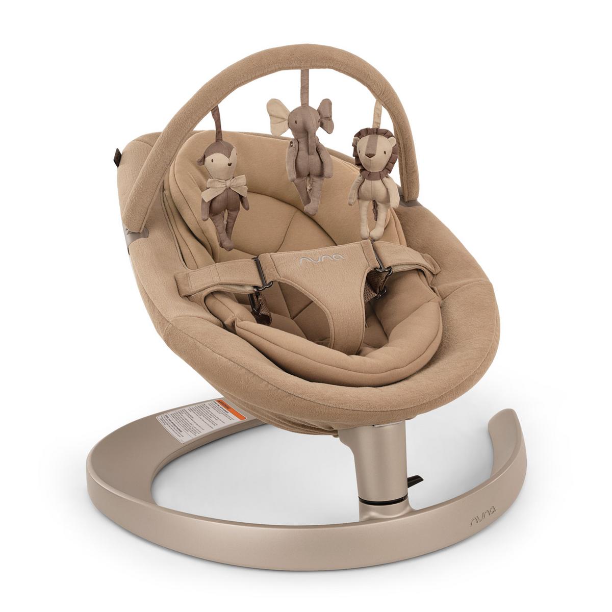 Nuna Leaf Grow Baby Seat & Rocker - Teddy