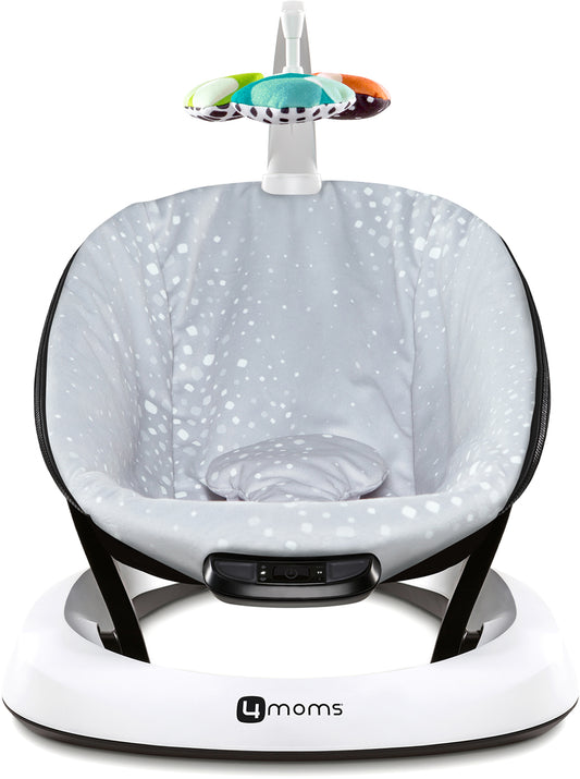 4moms BounceRoo Bouncer Seat - Silver Plush