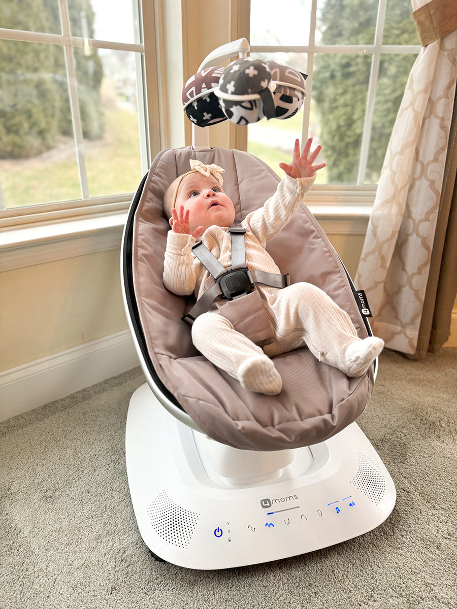 4moms MamaRoo Multi-Motion Baby Swing - Rosewood