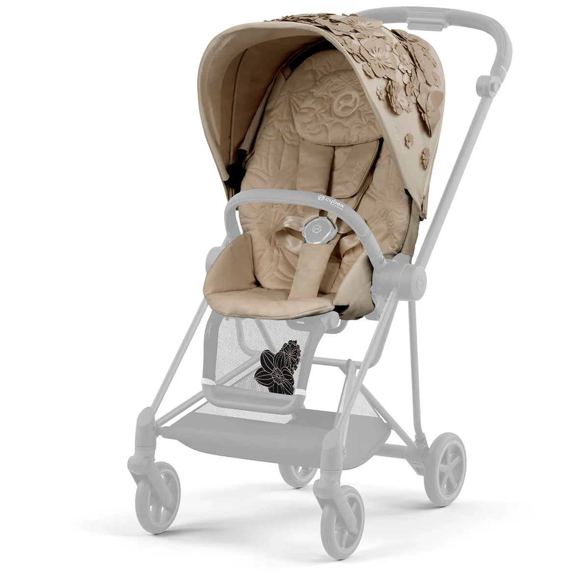 Cybex OPEN BOX Mios 3 Seat Pack - Simply Flowers Nude Beige