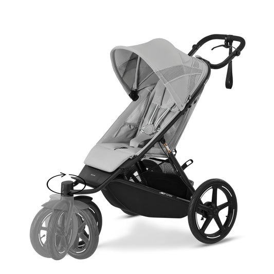 Cybex Avi Spin Jogging Stroller - Fog Grey