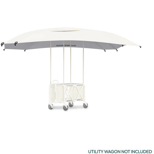 WONDERFOLD S5 Convertible Utility Wagon Canopy - Beige