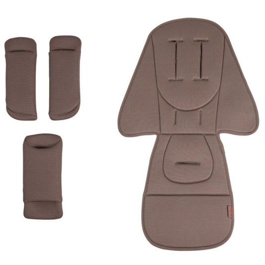 Silver Cross Wave 3 Seat Liner and Harness Pad Set - Caramel