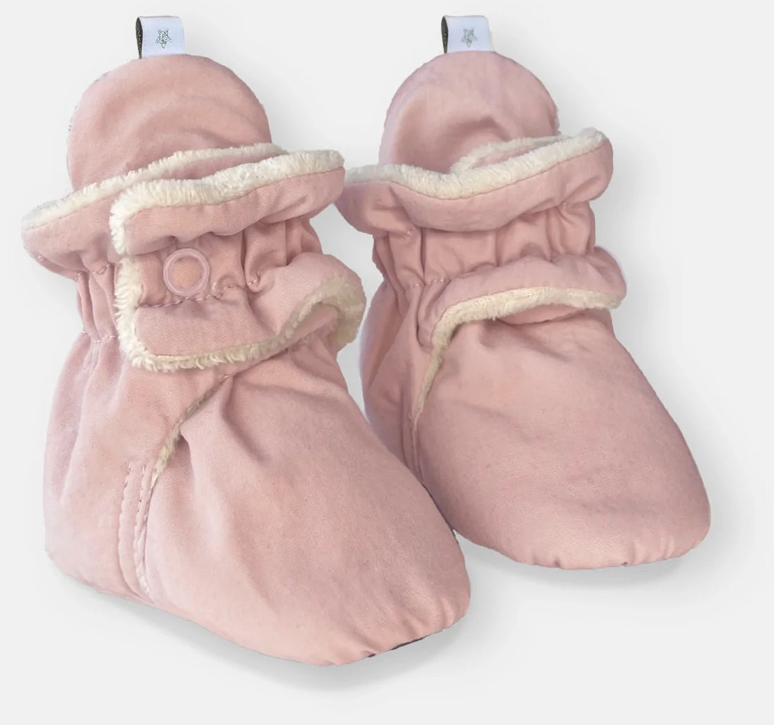 7 A.M. Enfant Baby Bootie Slippers - Airy - Cameo, 3-6M