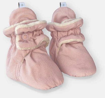 7 A.M. Enfant Baby Bootie Slippers - Airy - Cameo, 3-6M