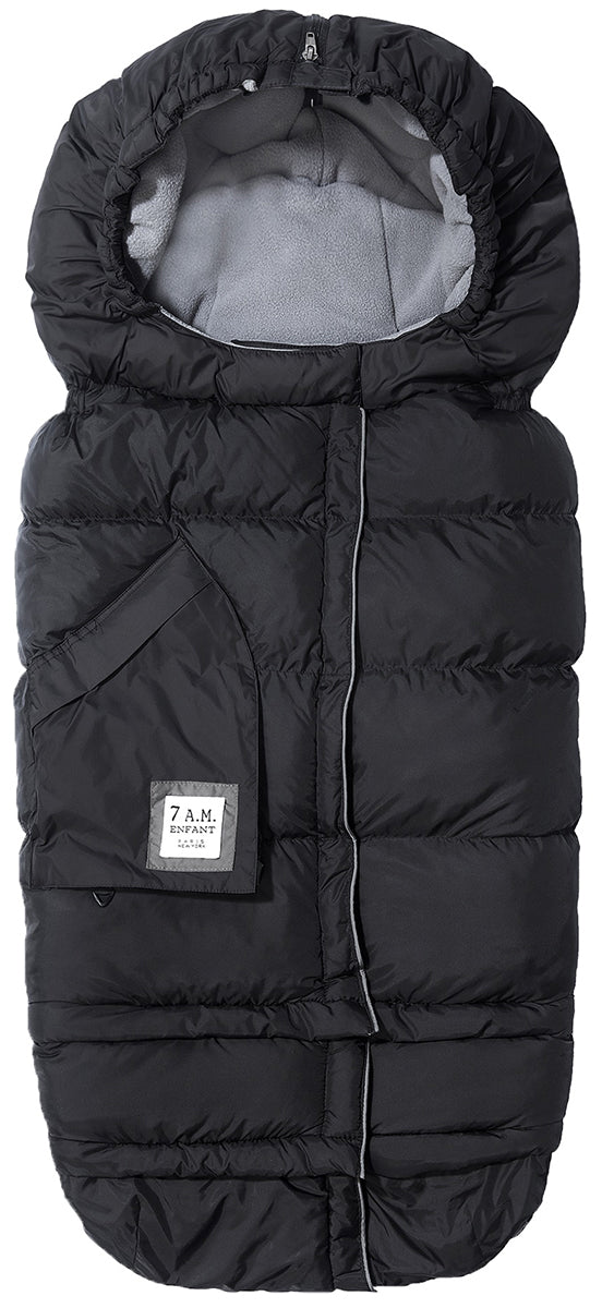 7 A.M. Enfant Blanket 212 Evolution Footmuff - Black