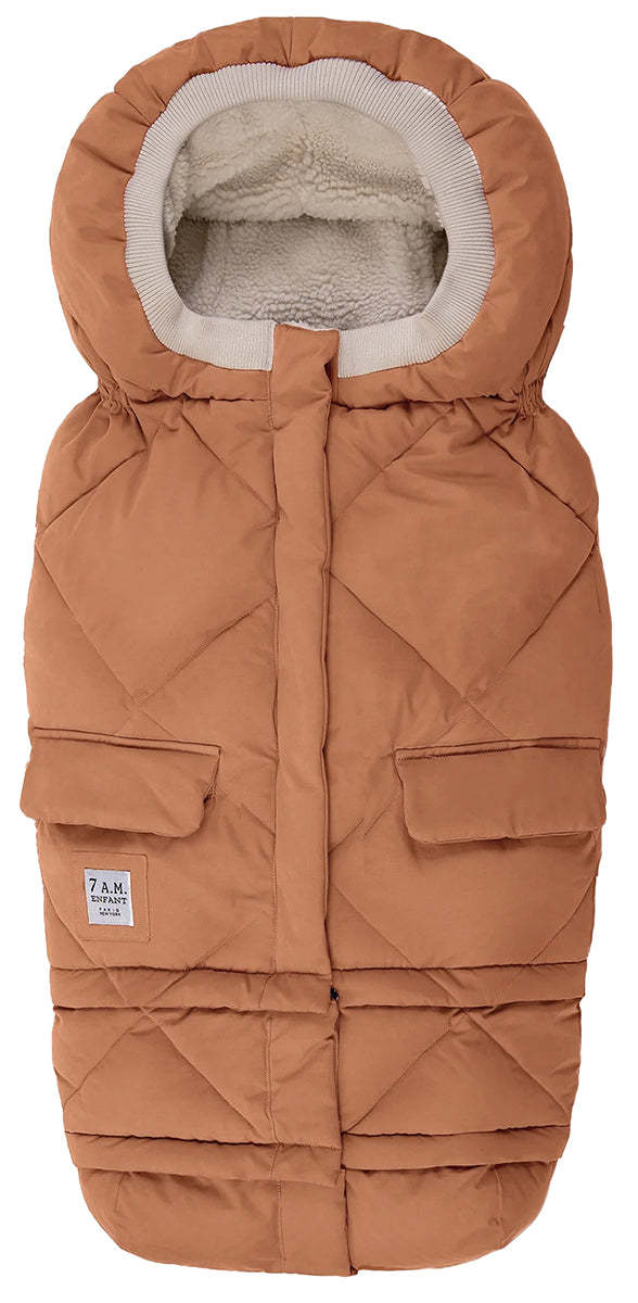 7 A.M. Enfant Blanket 212 Evolution Footmuff - Spice Quilted