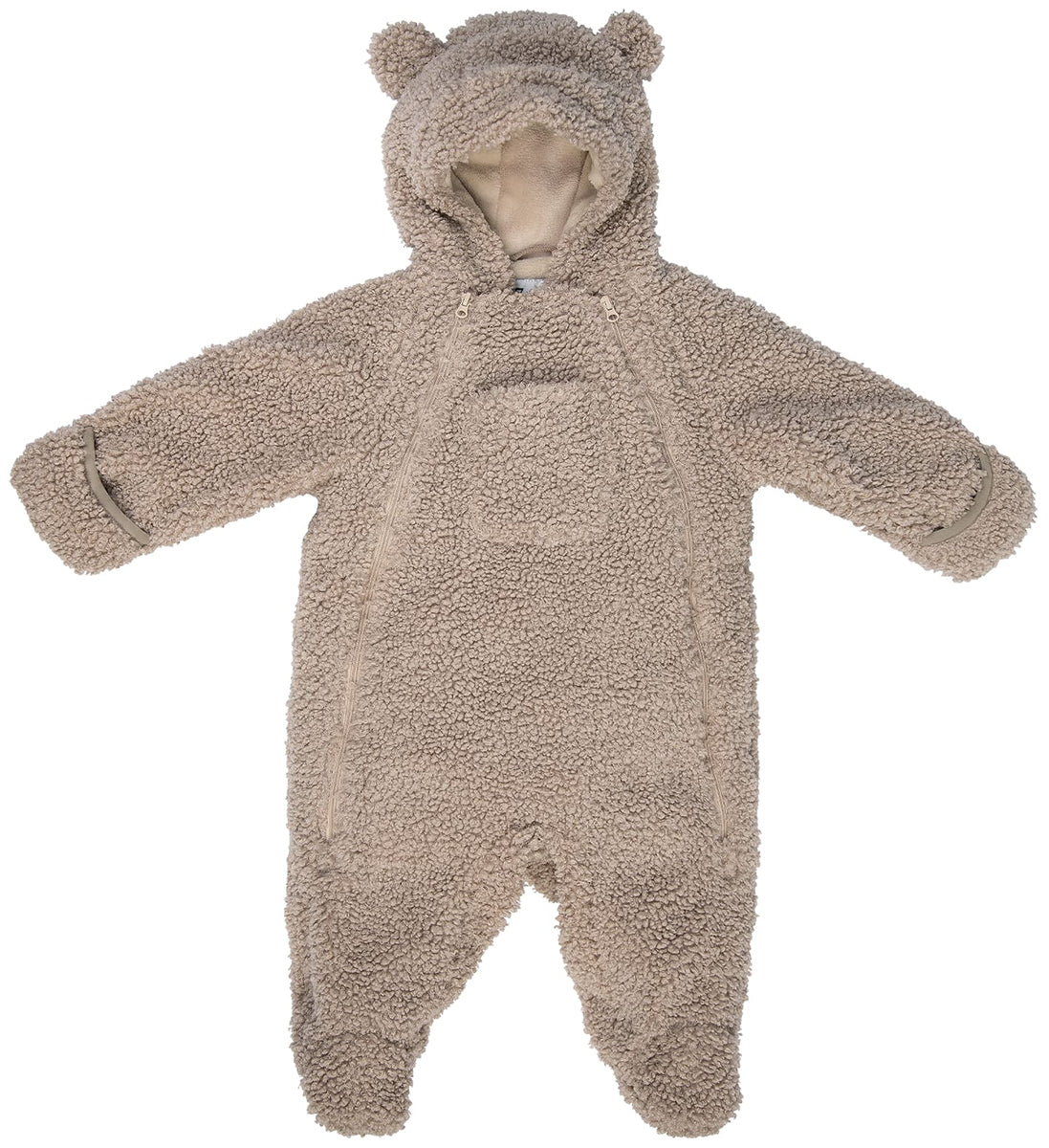 7 A.M. Enfant Jumpsuit Bebe - Teddy - Oatmeal Teddy (12-24m)