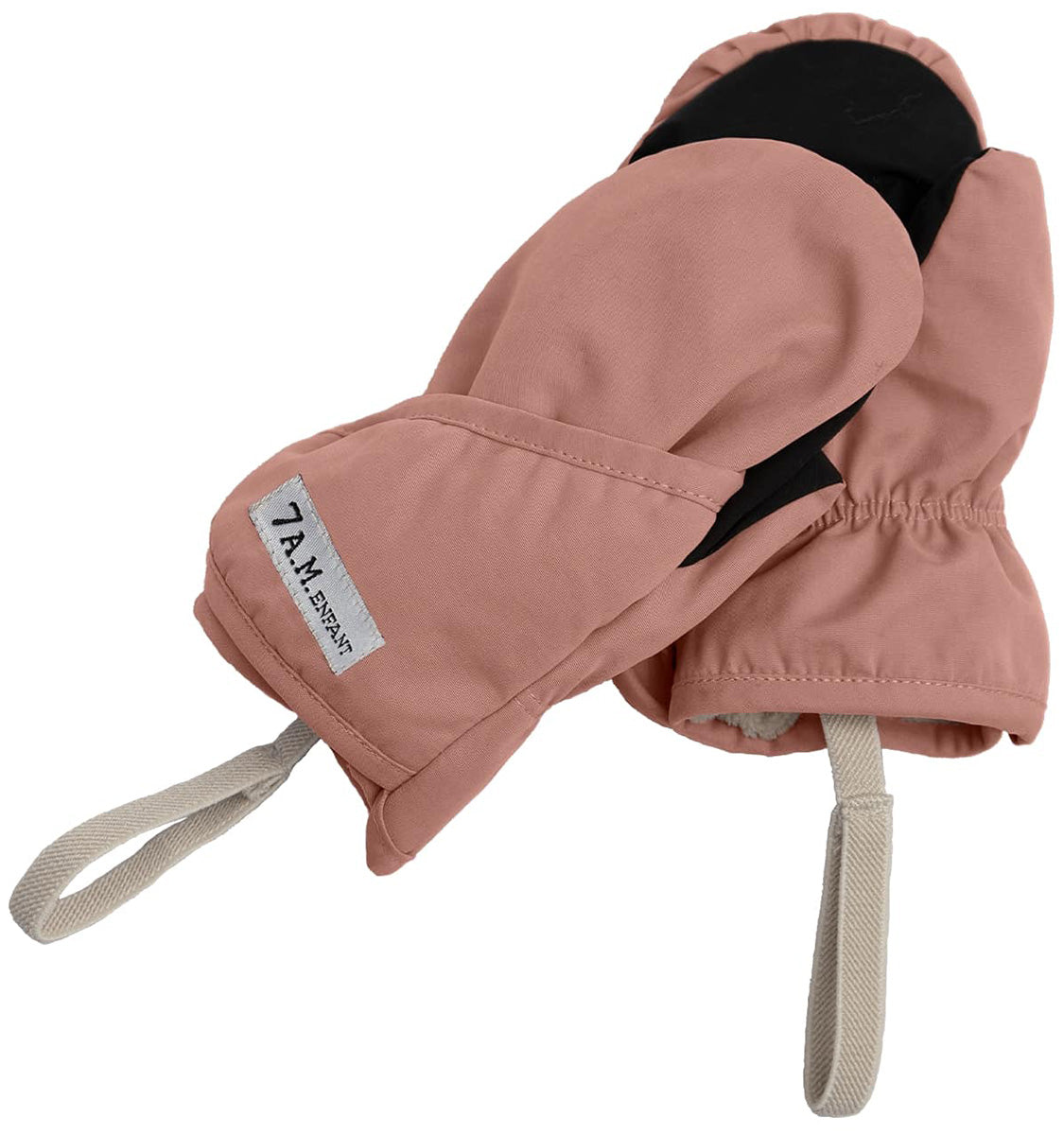 7 A.M. Enfant Mittens - Benji - Rose Dawn (6-12m)