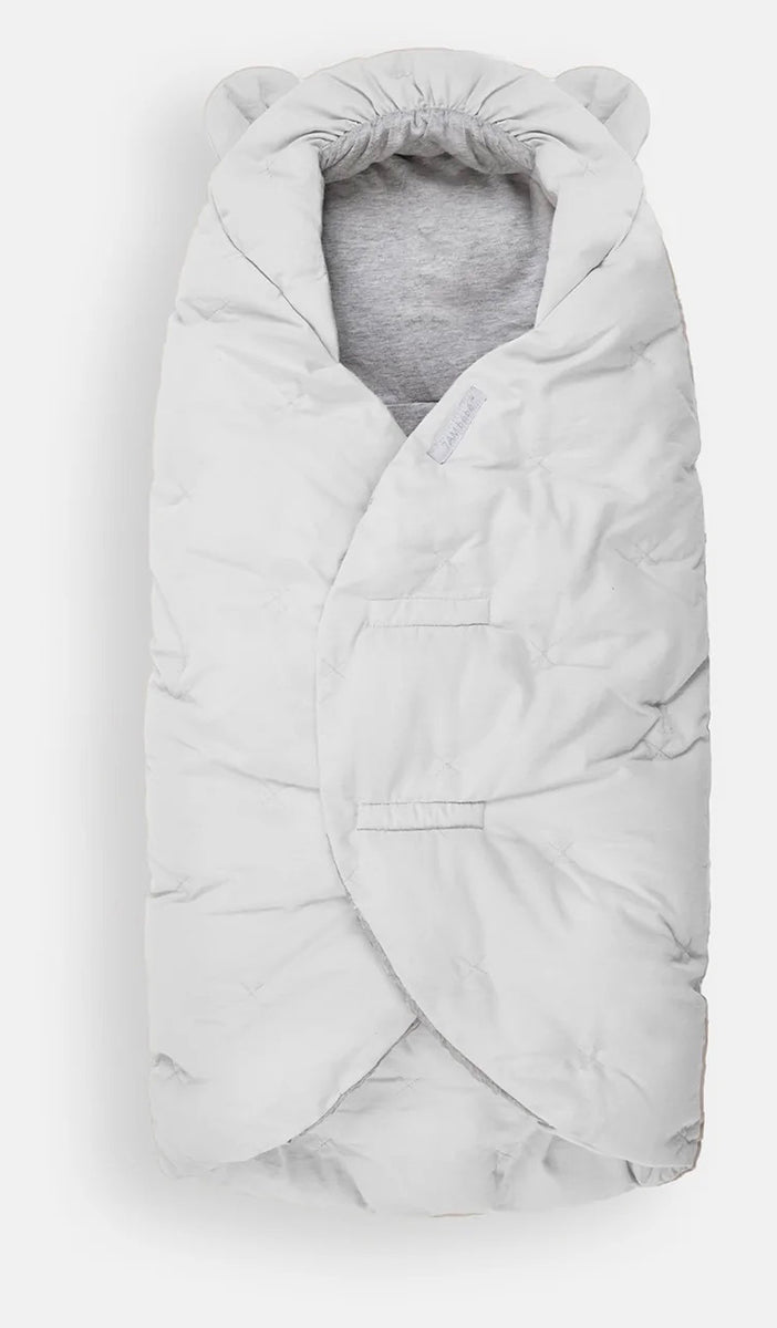 7 A.M. Enfant Nido Bebe Airy Infant Wrap - Whisper White (0-6M)