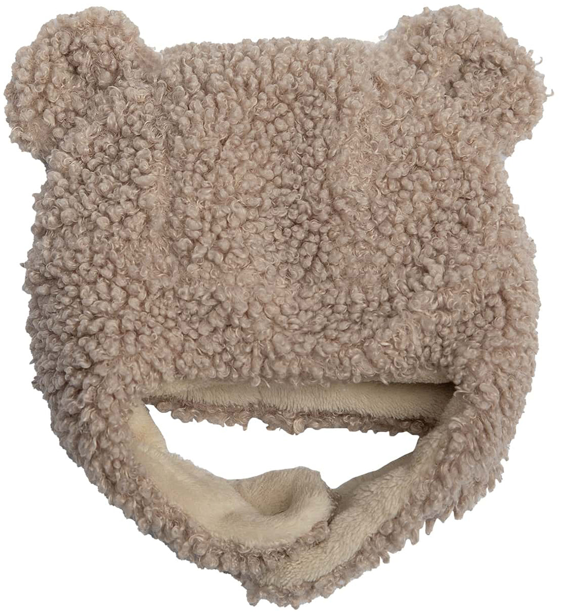 7 A.M. Enfant The Cub Hat - Teddy - Oatmeal Teddy (6-12m)