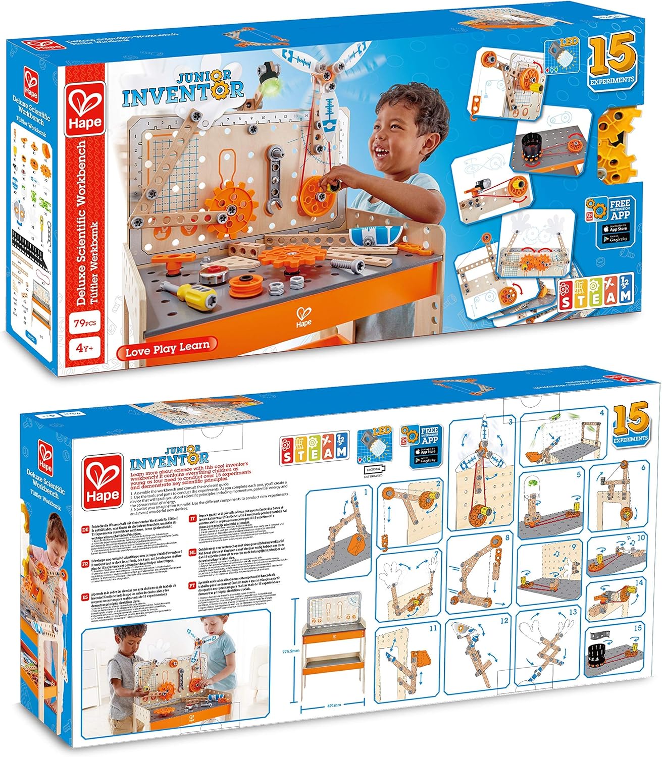 Hape Deluxe Scientific Workbench