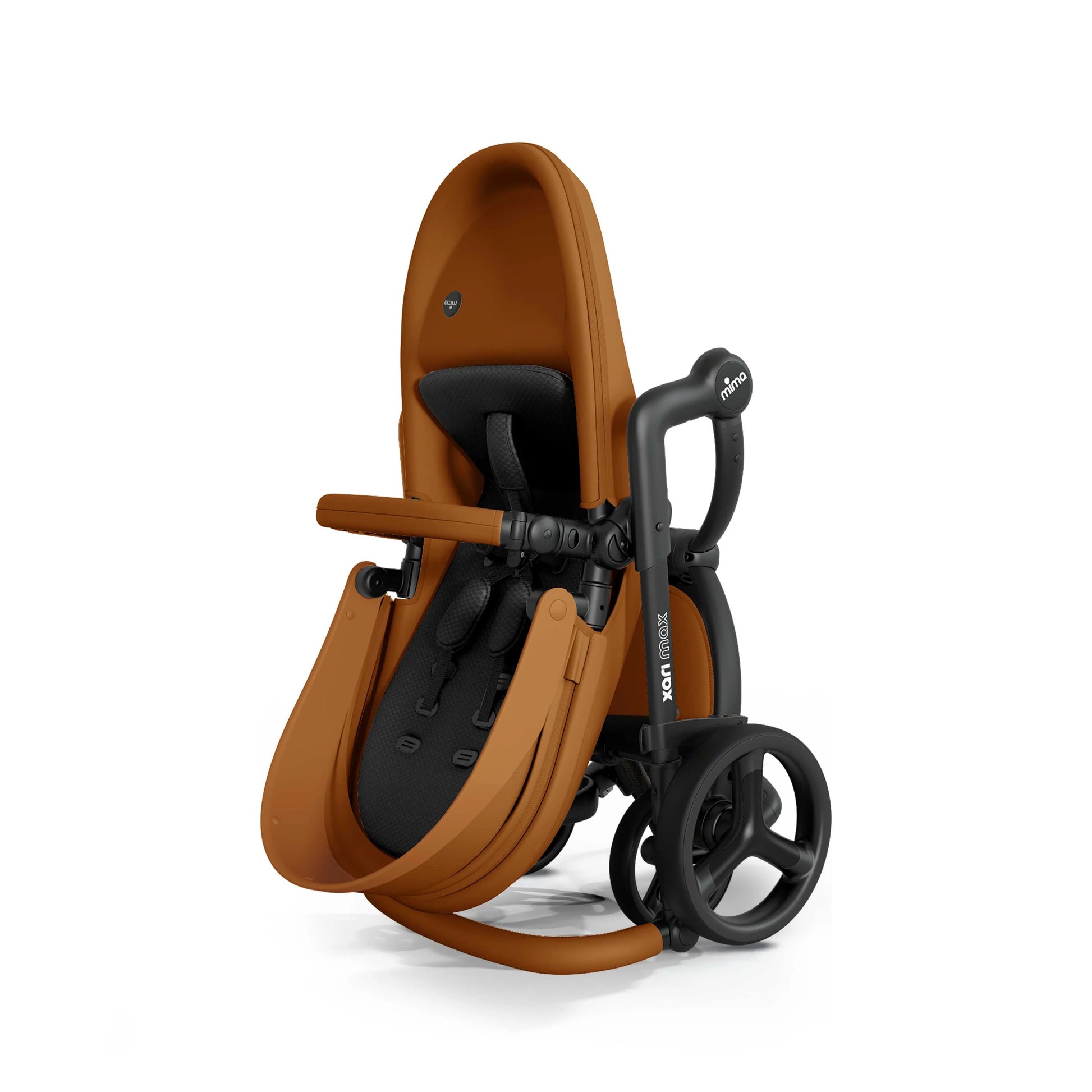 Mima Xari Max Stroller - Black / Camel / Black