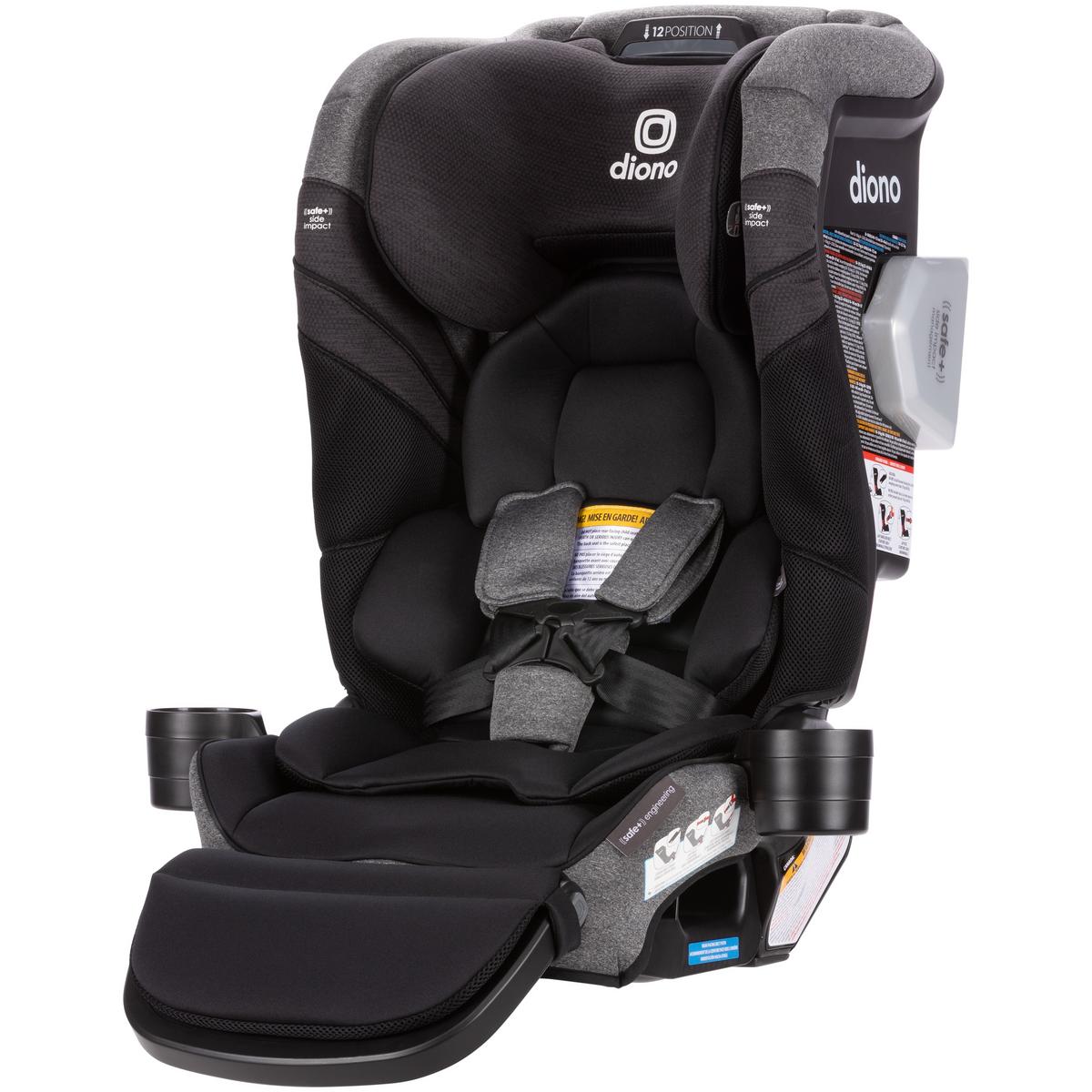 Diono Radian 3RXT SafePlus Max All-in-One Convertible Car Seat - Black Storm