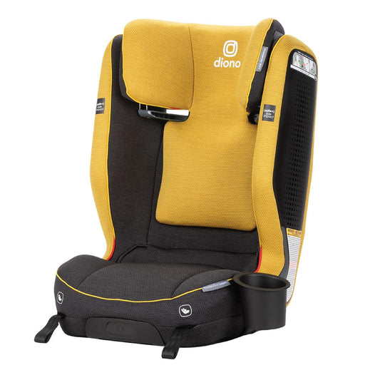 Diono Monterey 6XT SafePlus High Back Belt Positioning Booster Car Seat - Yellow Mineral