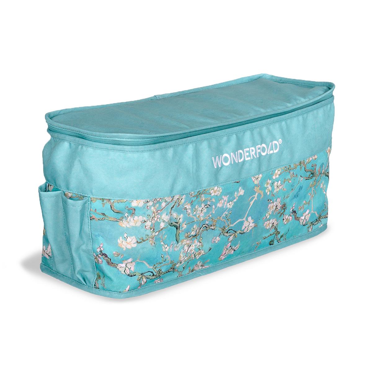 WonderFold W2 Elite/luxe Rear Basket - Van Gogh Almond Blossoms