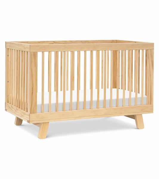 Hudson 3-in-1 Convertible Crib with Toddler Bed Conversion Kit