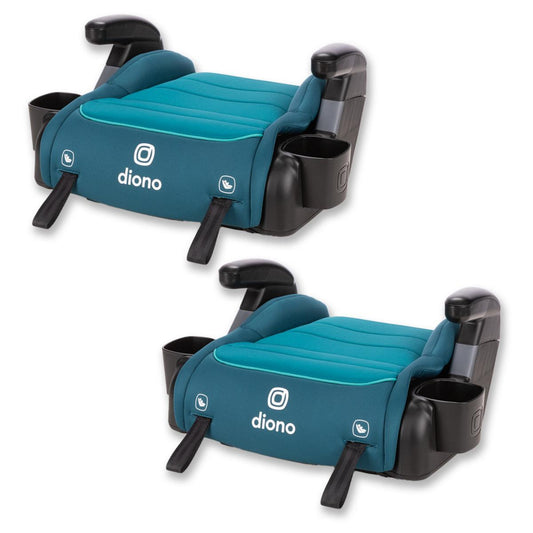 Diono Connect3 RXT Backless Booster Car Seat (Latch), 2 Pack - Blue Razz Iceâ