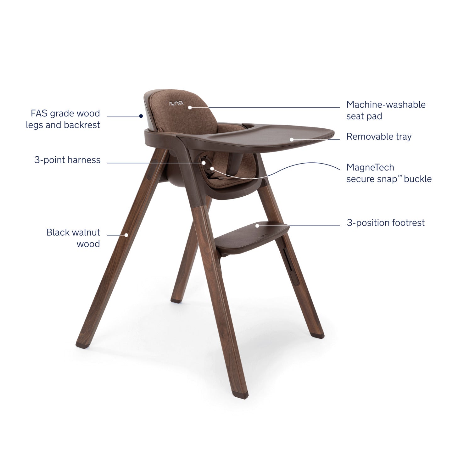 Nuna BRYN High Chair - Clove