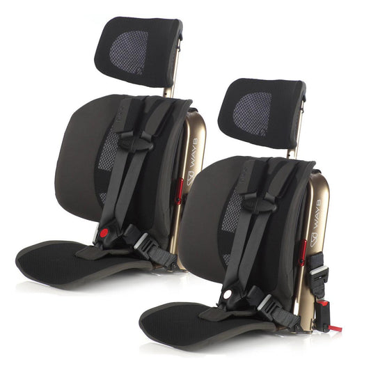 WAYB Pico Forward Facing Travel Car Seat - Earth (2 Pack)