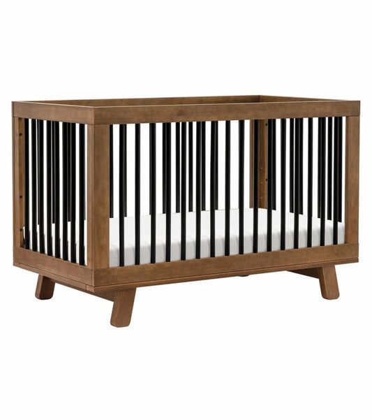 Hudson 3-in-1 Convertible Crib with Toddler Bed Conversion Kit