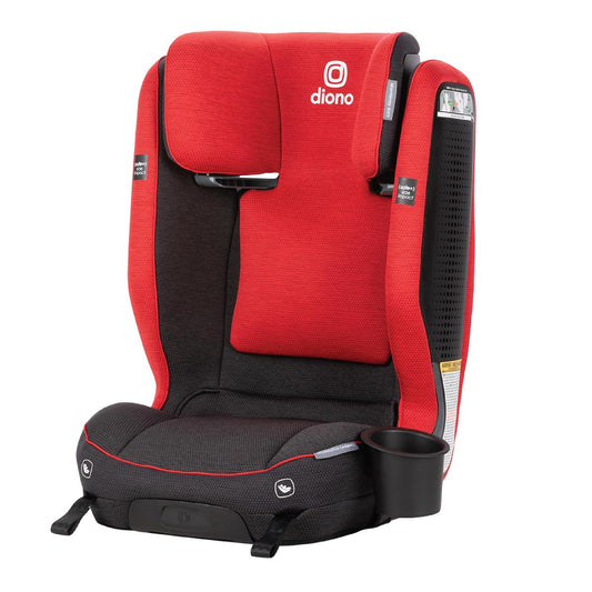 Diono Monterey 6XT SafePlus High Back Belt Positioning Booster Car Seat - Red Cherry