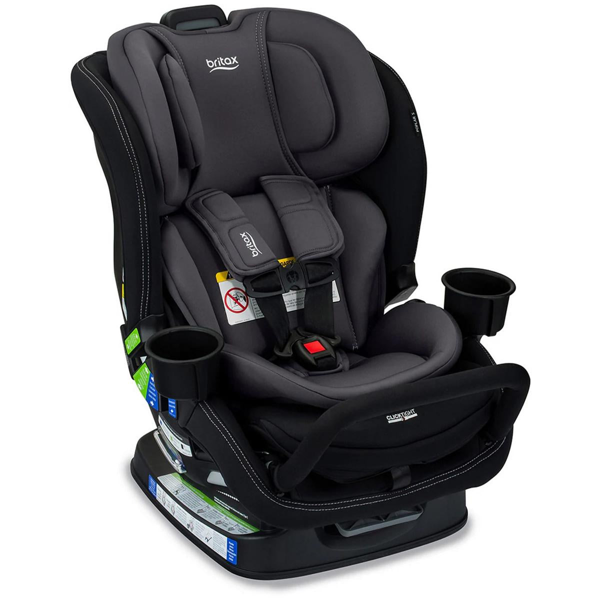 Britax OPEN BOX Poplar S Narrow Convertible Car Seat - Stone Onyx