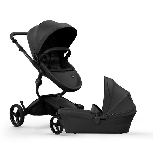 Mima Xari Max Stroller + Bassinet Bundle - Black / Black / Black / Black