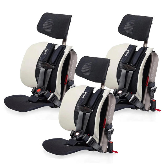 WAYB Pico Forward Facing Travel Car Seat - Stardust (3 Pack)