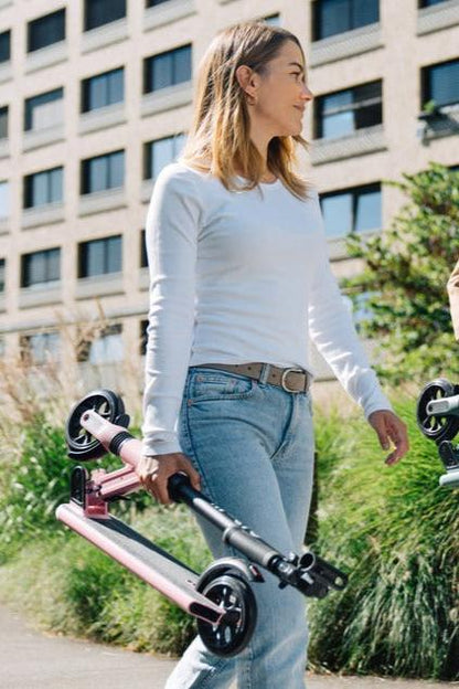 Micro Kickboard Micro Sprite Suspension Scooter - Light Pink