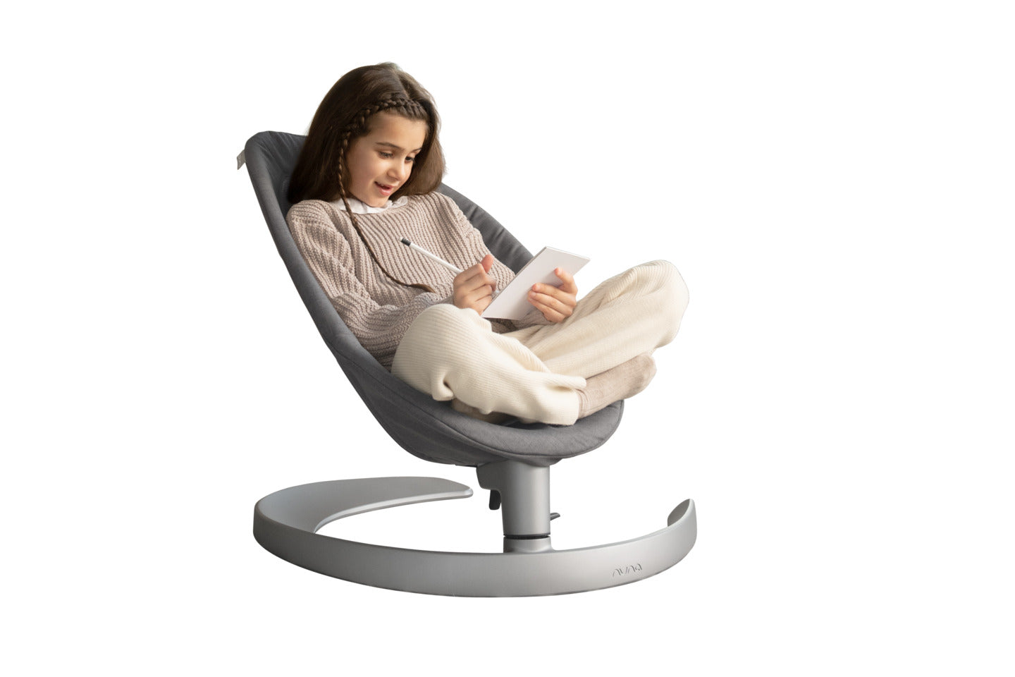 Nuna Leaf Grow Baby Seat & Rocker - Cloud