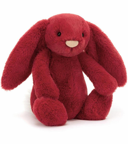 Jellycat Bashful Luxe Bunny Scarlett Original, 12"