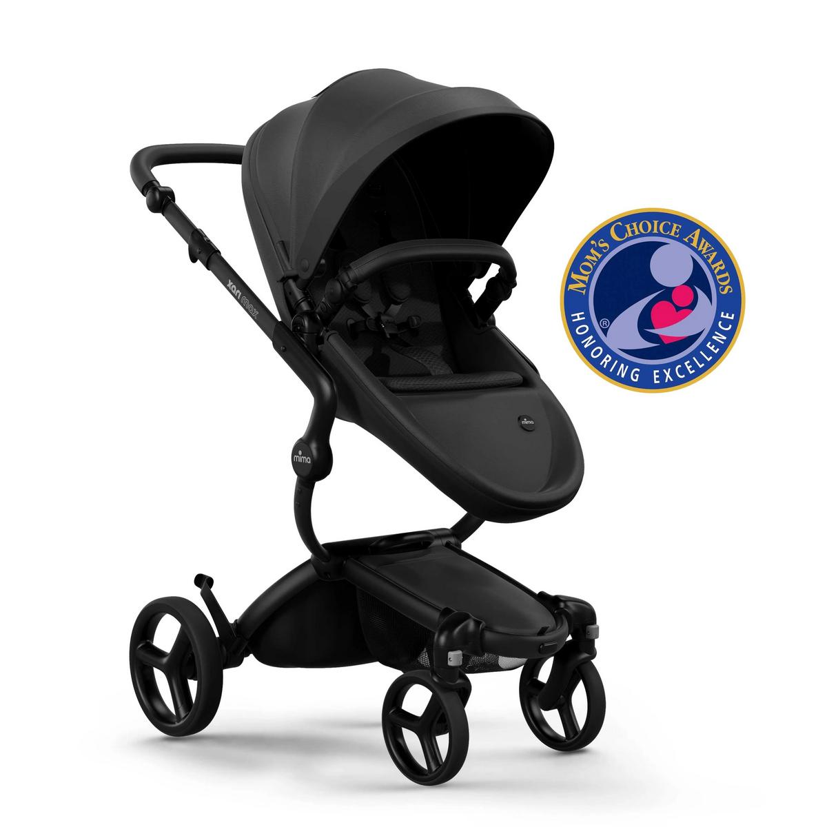 Mima Xari Max Stroller - Black / Black / Black