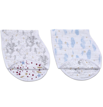 Aden + Anais Burpy Bibs, 2 Pack - Harry Potter Iconic