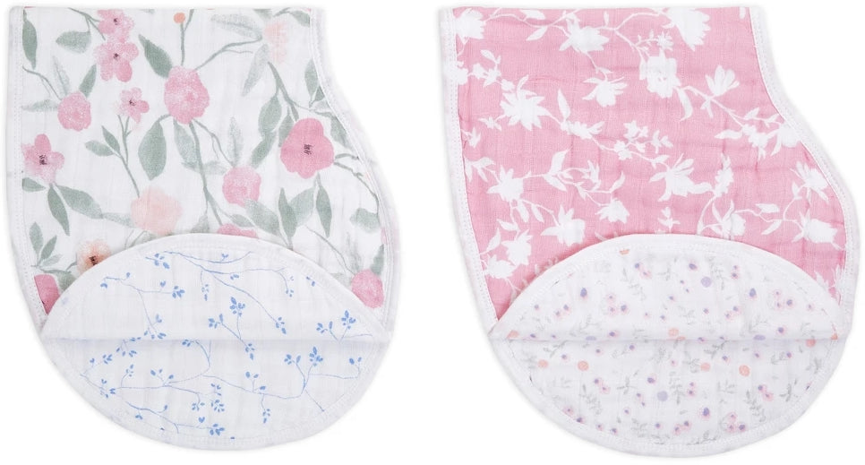 Aden + Anais Burpy Bibs, 2 Pack - Ma Fleur