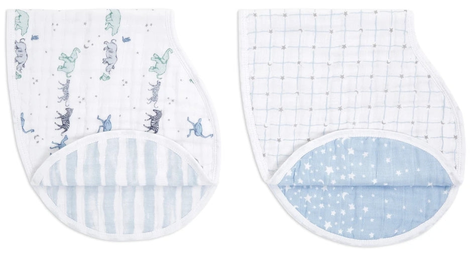 Aden + Anais Burpy Bibs, 2 Pack - Rising Star