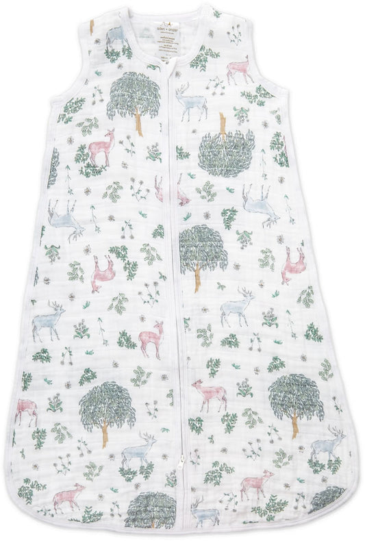 Aden + Anais Classic Sleeping Bag - Forest Fantasy Deer - Medium