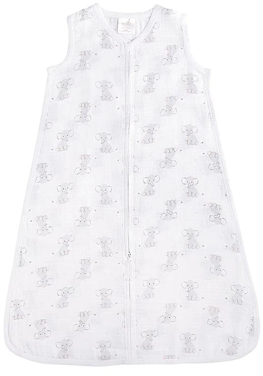 Aden + Anais Classic Sleeping Bag - Safari Babes Elephant - Small