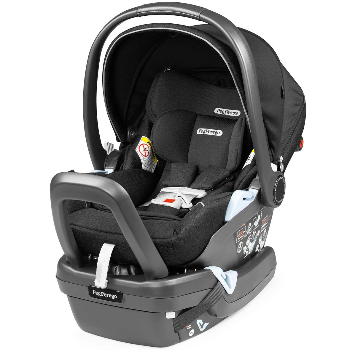 Agio by Peg Perego OPEN BOX Primo Viaggio 4-35 Lounge Reclining Infant Car Seat - Black Pearl