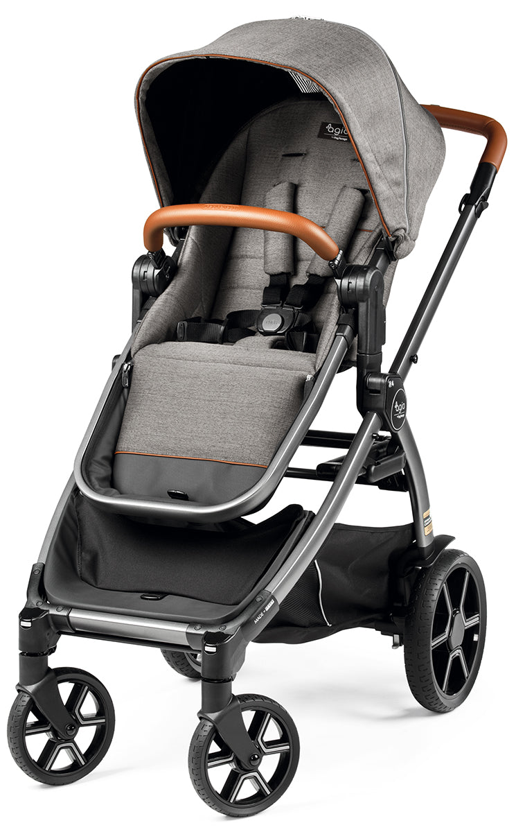 Agio by Peg Perego Z4 Single-to-Double Stroller - Grey