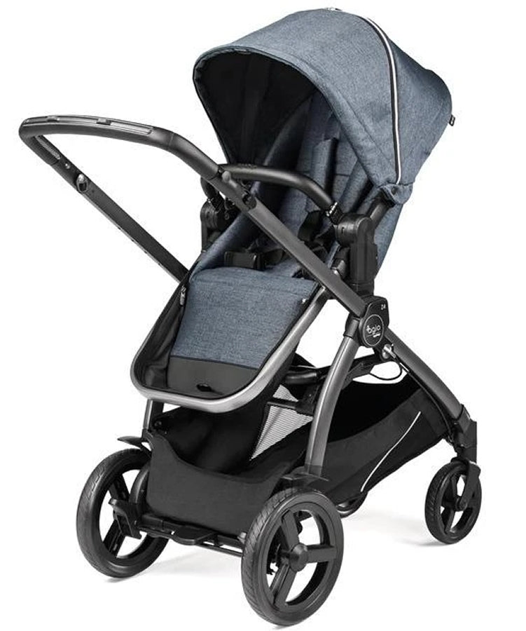 Agio by Peg Perego Z4 Single-to-Double Stroller - Mirage Blue